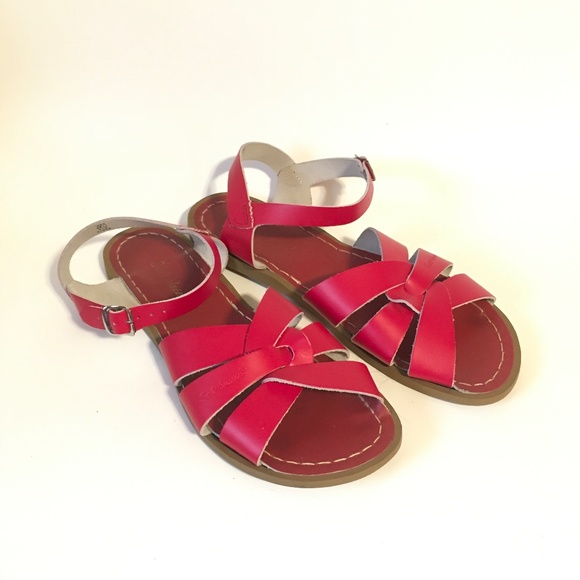 Salt Water Sandals by Hoy Shoes - The Saltwater Sandal Red Sandals 9